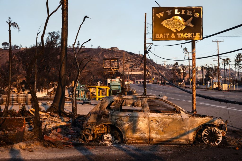 ‘Bagaimana kamu bisa memasukkan hidupmu ke dalam mobil?’ Saat kebakaran hutan di Pacific Palisades berkobar, para pemilik bisnis di Malibu menghadapi kenyataan baru yang suram