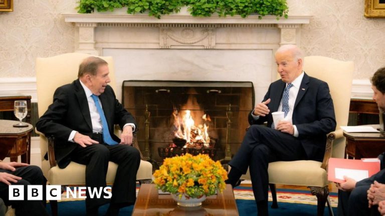 Biden bertemu dengan pemimpin oposisi Venezuela di pengasingan