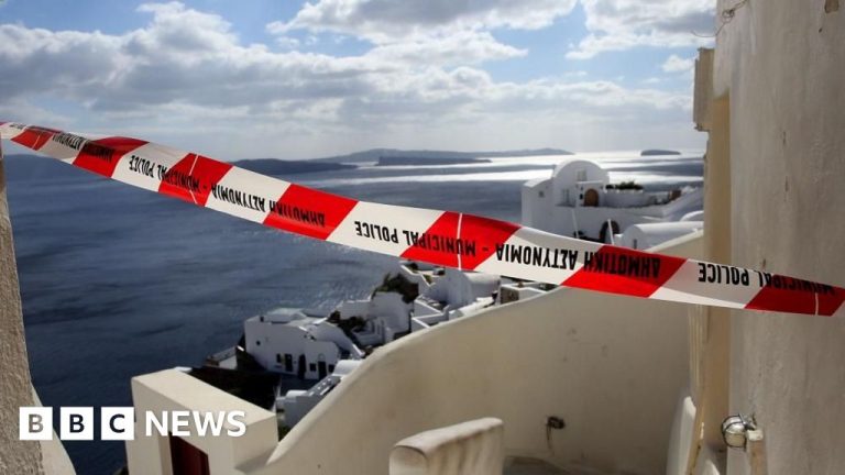 Gempa bumi yang kuat di dekat Santorini setelah berhari -hari getaran