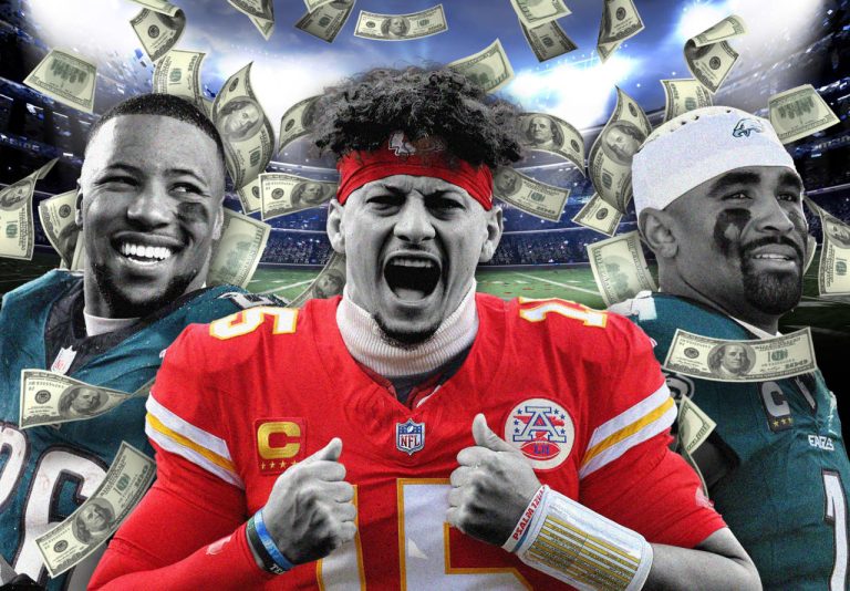 Inilah berapa banyak uang yang dibintangi oleh Patrick Mahomes, Saquon Barkley dan Jalen Hurts dalam bonus Super Bowl