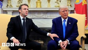 Macron memeriksa fakta Trump atas pendanaan Ukraina