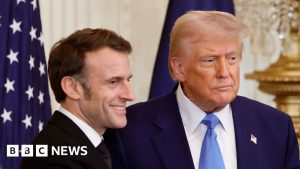 Macron menyarankan gencatan senjata Ukraina bisa berminggu -minggu lagi setelah pembicaraan dengan Trump