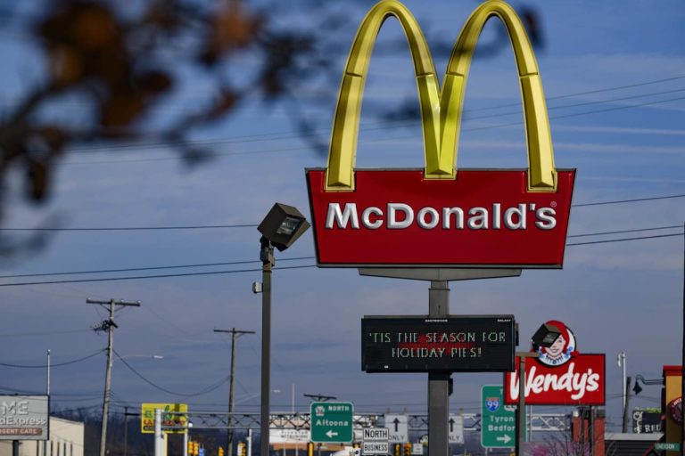 Stok Penjualan Penjualan Toko yang Sama McDonald.