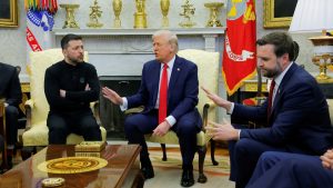 Trump, Vance dan Zelenskyy Clash di Gedung Putih Ukraina Pertemuan